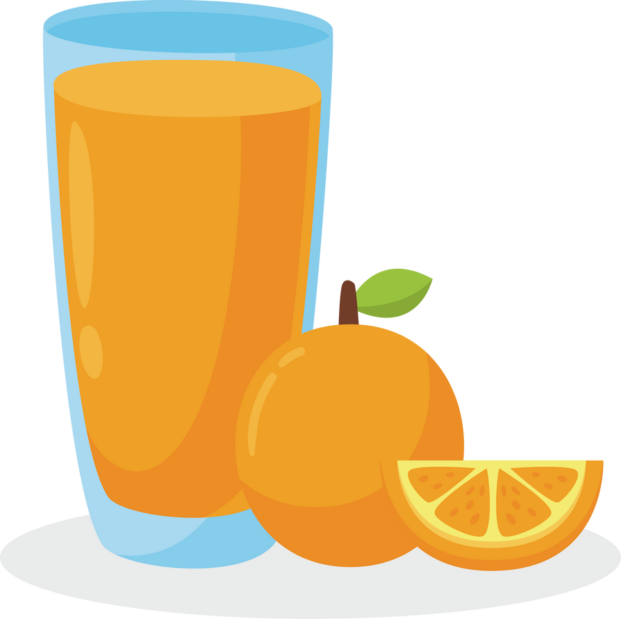 Orange Juice Illustration